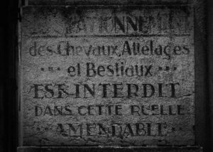 Palimpseste et enseigne - Pascal Benoît