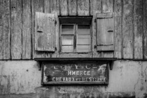 Palimpseste et enseigne - Dominique Tschantz